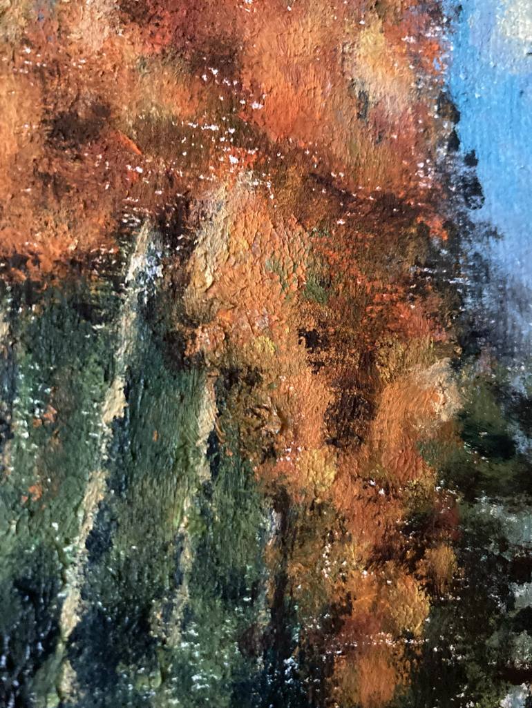 Original Impressionism Nature Painting by Emily Mae