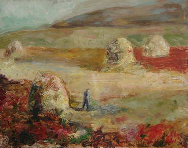 Print of Landscape Paintings by Vahram Sargsyan