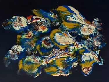 Original Abstract Paintings by Kata Szabó