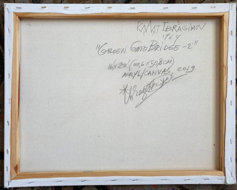 Original Expressionism Seascape Painting by Kanat Ibragimov