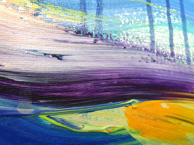 Original Expressionism Seascape Painting by Kanat Ibragimov