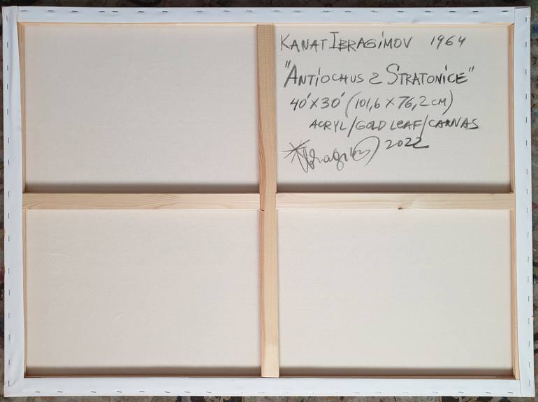 Original Expressionism Classical Mythology Painting by Kanat Ibragimov