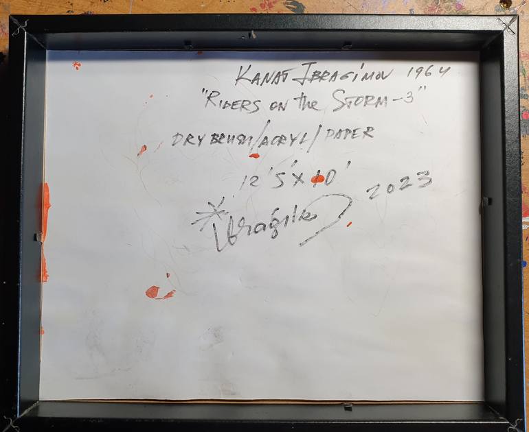 Original Contemporary Family Mixed Media by Kanat Ibragimov