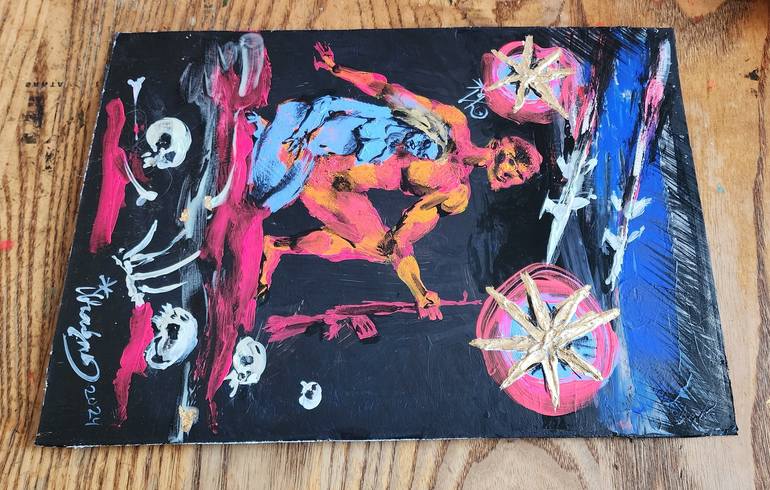 Original Contemporary Politics Mixed Media by Kenneth Abraham