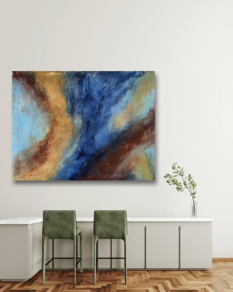 Original Abstract Expressionism Abstract Painting by Ankita Rohra