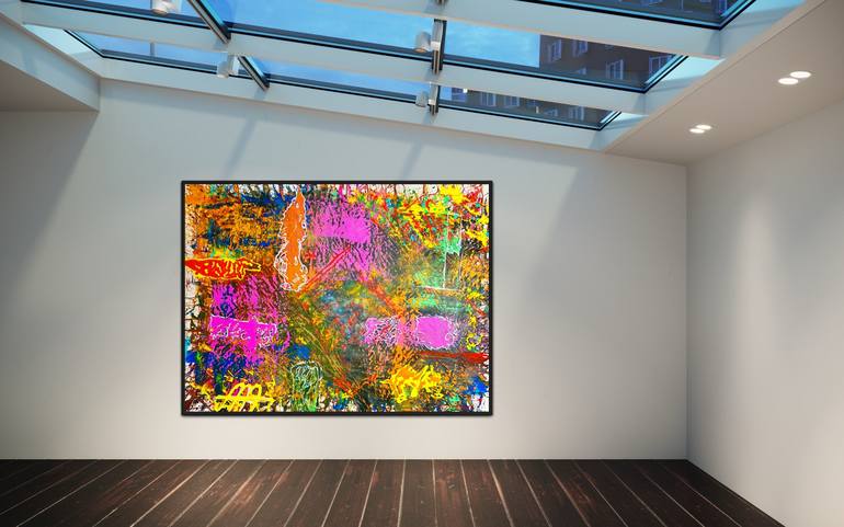 Original Contemporary Abstract Painting by Andre Maxeiner