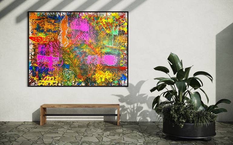 Original Contemporary Abstract Painting by Andre Maxeiner