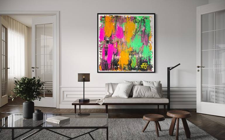 Original Abstract Painting by Andre Maxeiner