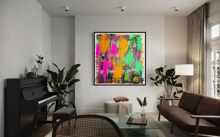 Original Abstract Painting by Andre Maxeiner