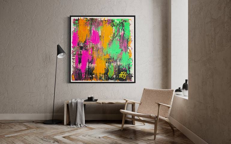 Original Abstract Painting by Andre Maxeiner