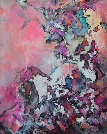Original Abstract Expressionism Abstract Paintings by CREO aka Christine Jaksch