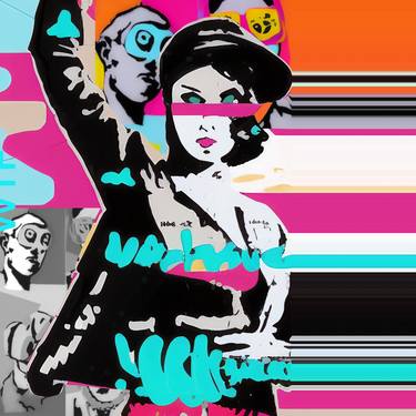 Original Pop Art Women Digital by CREO aka Christine Jaksch