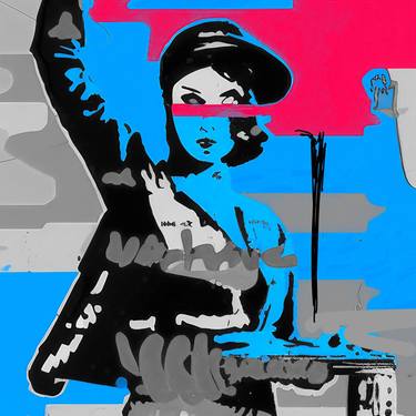 Original Pop Art Women Digital by CREO aka Christine Jaksch