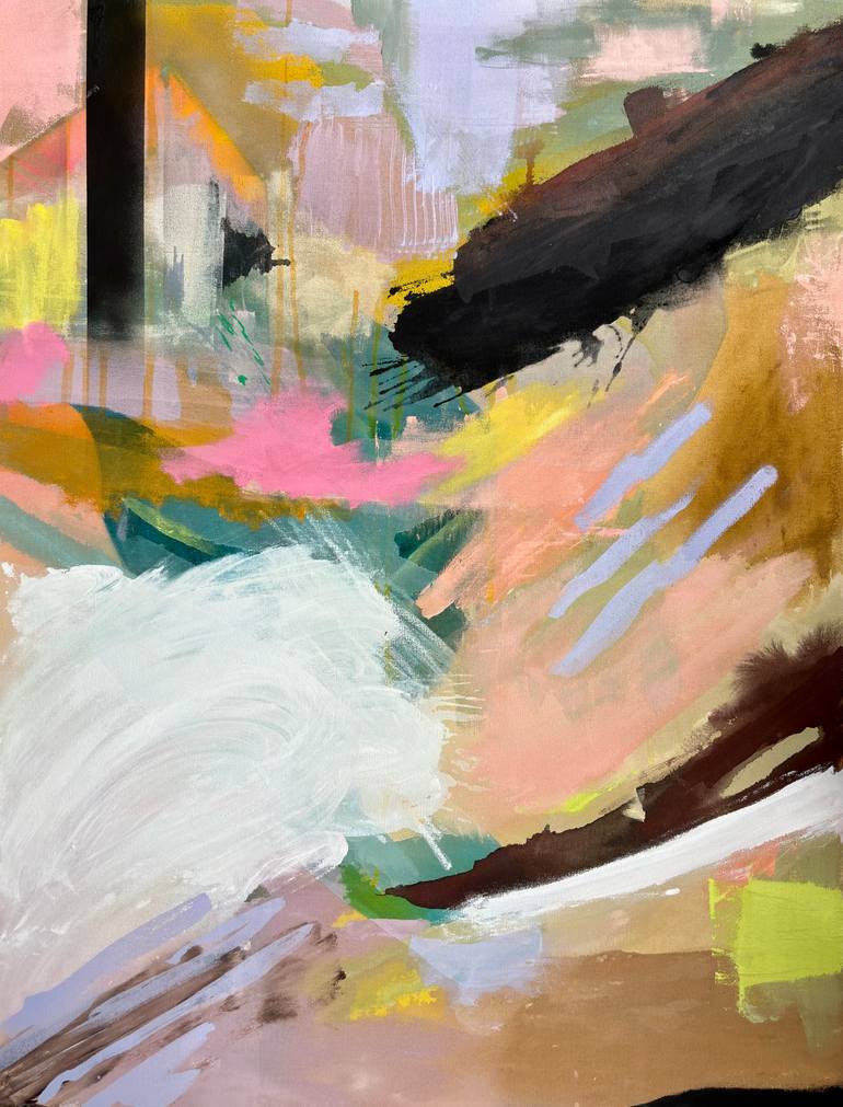 Original Abstract Expressionism Abstract Painting by Samridhi Agarwal