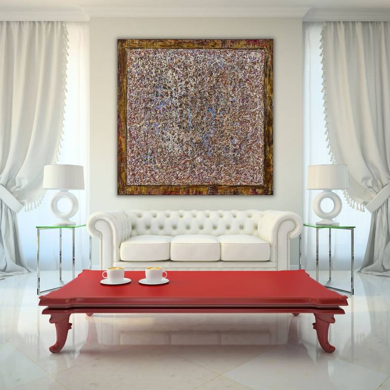 Original Contemporary Abstract Painting by Xavi Castel