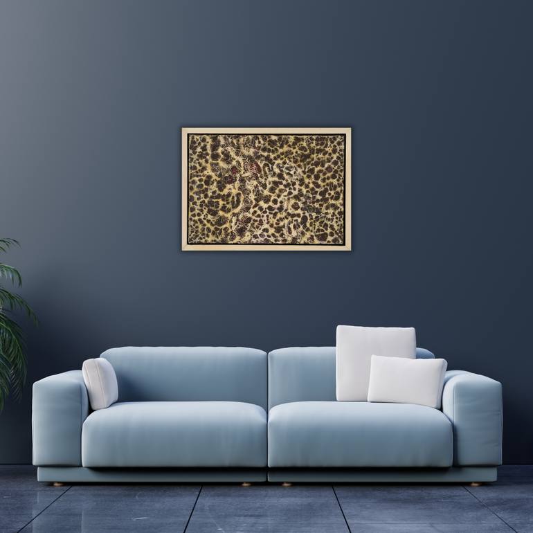 Original Abstract Animal Painting by Xavi Castel