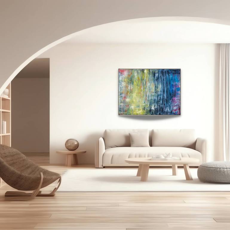 Original Painterly Abstraction Abstract Painting by Xavi Castel