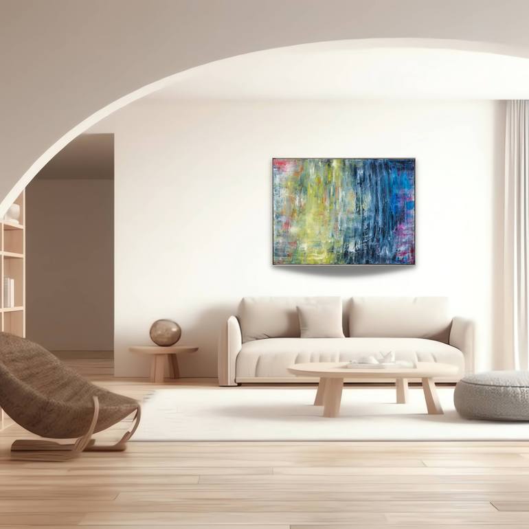 Original Abstract Painting by Xavi Castel