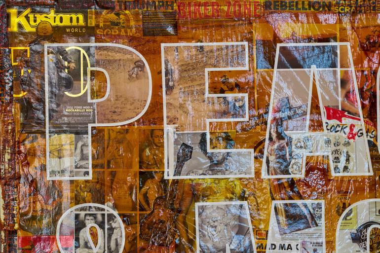 Original Pop Art Language Painting by Xavi Castel