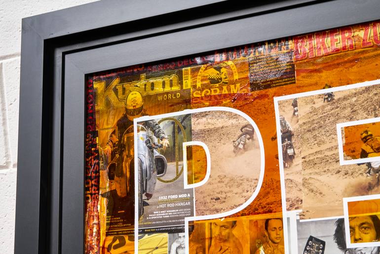 Original Pop Art Language Painting by Xavi Castel