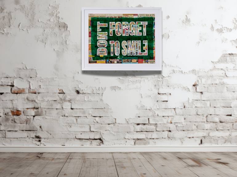 Original Pop Art Language Painting by Xavi Castel