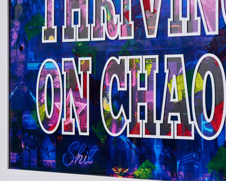 Original Pop Art Language Painting by Xavi Castel