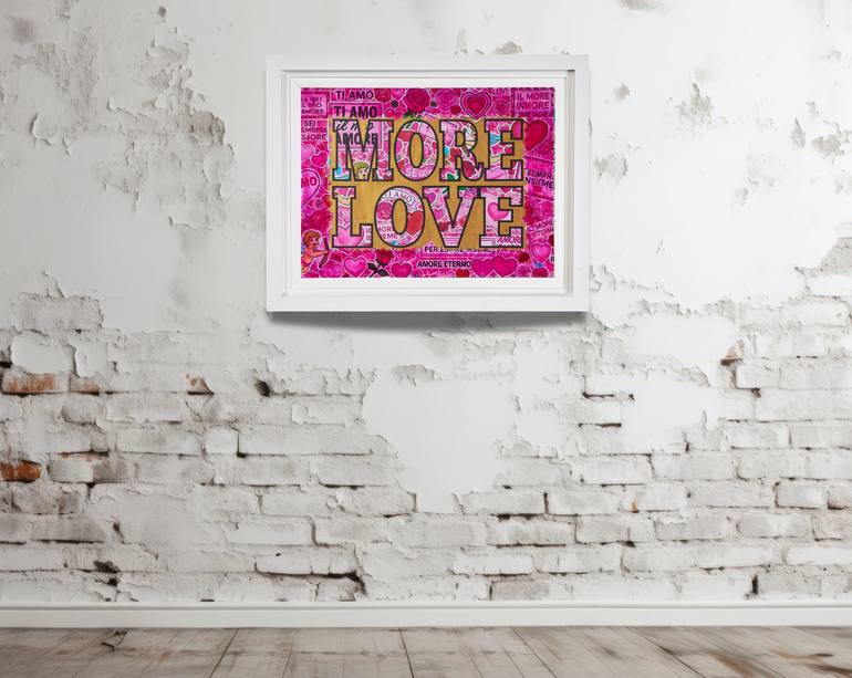 Original Pop Art Love Painting by Xavi Castel