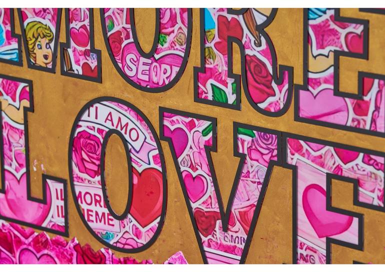 Original Pop Art Love Painting by Xavi Castel