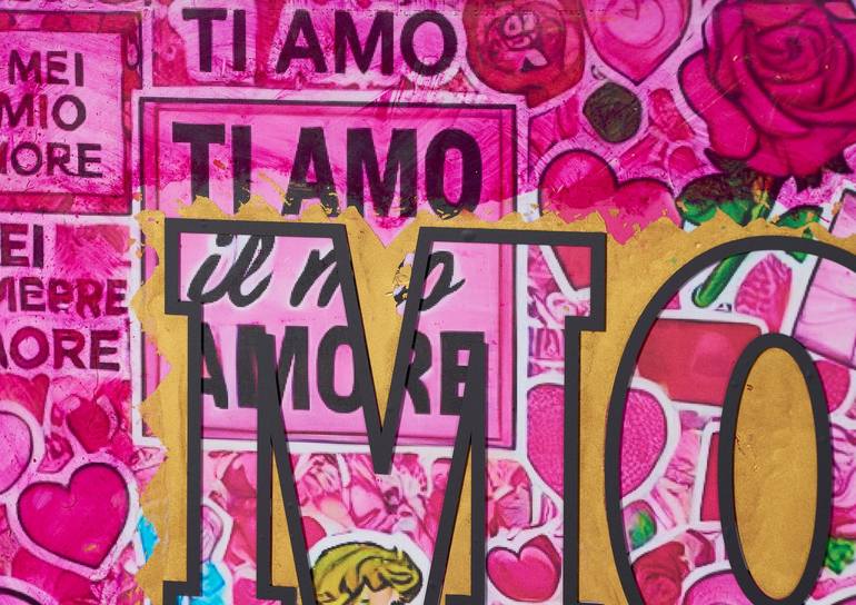 Original Pop Art Love Painting by Xavi Castel