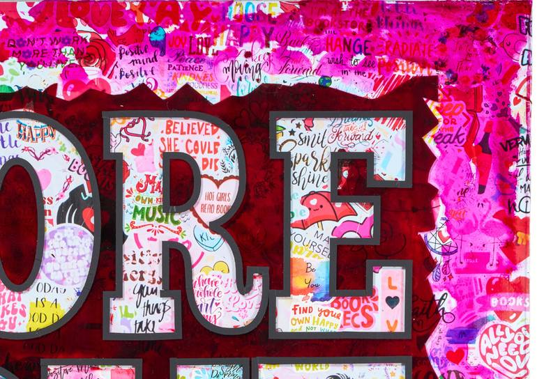 Original Pop Art Love Painting by Xavi Castel