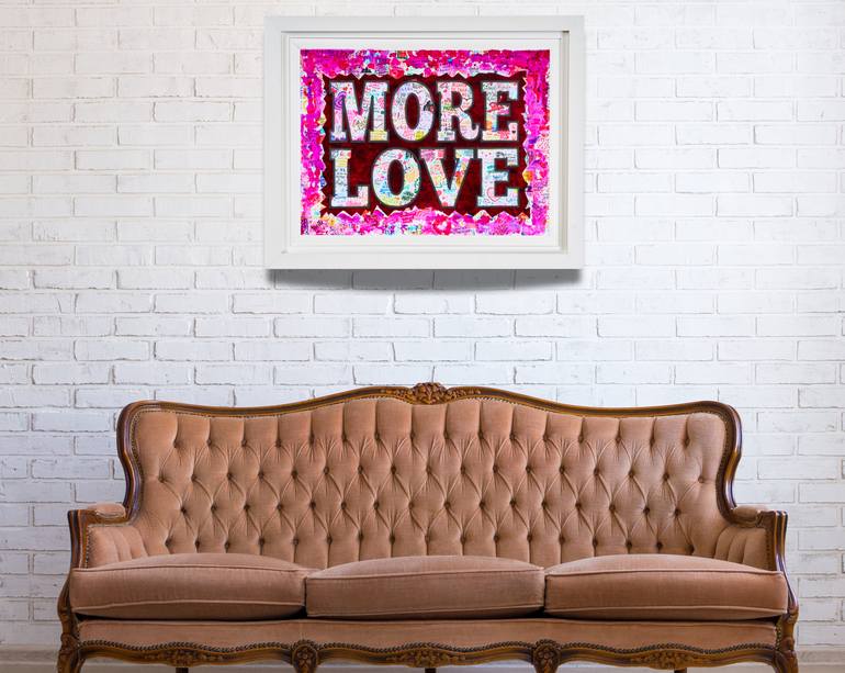 Original Pop Art Love Painting by Xavi Castel