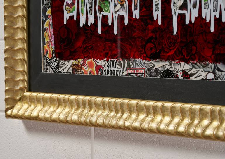 Original Pop Art Humor Painting by Xavi Castel