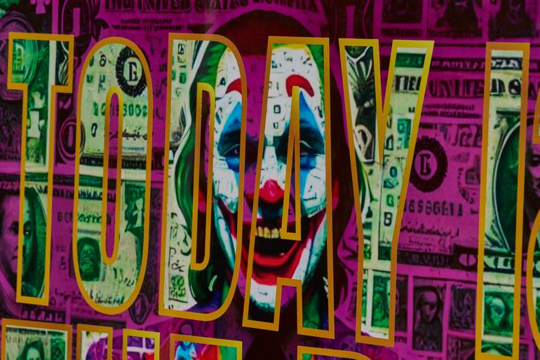 Original Pop Art Comics Painting by Xavi Castel