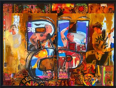 Original Pop Art Music Painting by Xavi Castel