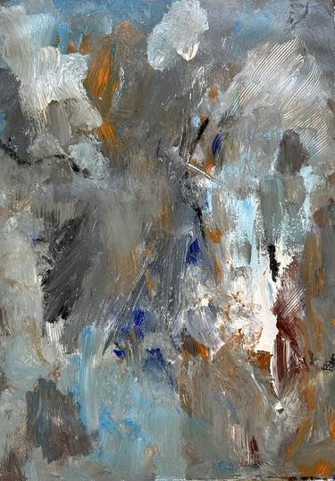 Original Abstract Expressionism Abstract Paintings by Karen Bjerg Petersen