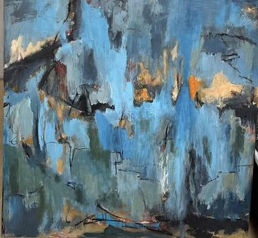 Original Abstract Expressionism Abstract Paintings by Karen Bjerg Petersen