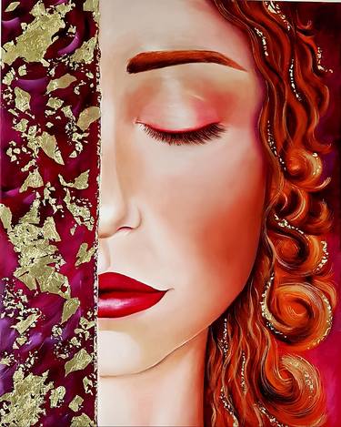 Original Portraiture Women Paintings by Greta Atlama