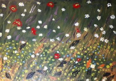 Original Impressionism Floral Paintings by Carina Sanchez