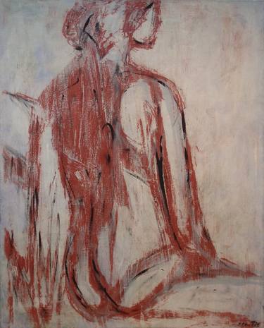 Original Figurative Body Mixed Media by Susana Sentís Comas