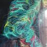 a piece of painting up close