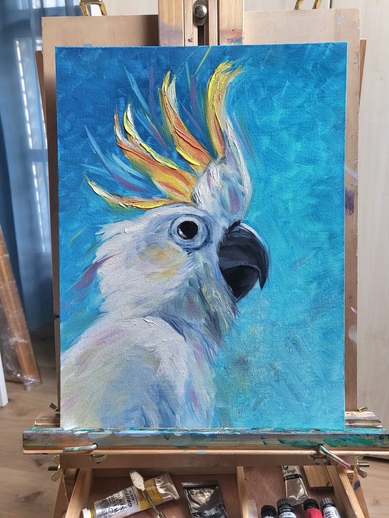 Original Animal Painting by Elena Sokolova Azyazova