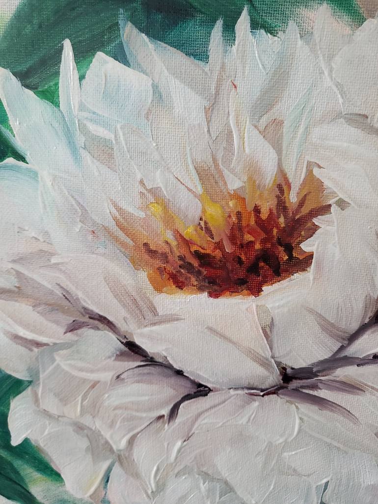 Original Floral Painting by Elena Sokolova Azyazova