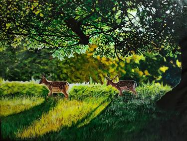 Original Contemporary Landscape Paintings by Sumana Burman