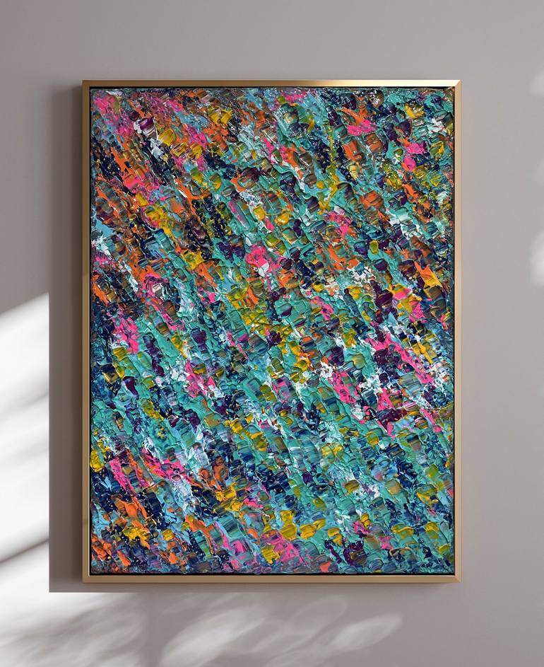 Original Abstract Painting by Cherie Art Studio