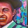 Portrait of Frank Sinatra - detail