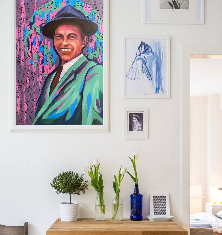 Original Pop Art Pop Culture/Celebrity Painting by Katerina Grancharova