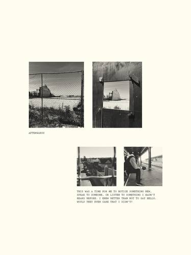 Original Black & White Time Collage by Carrie Lipscomb