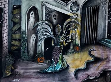 Original Surrealism Fantasy Paintings by Nicola Cunneen