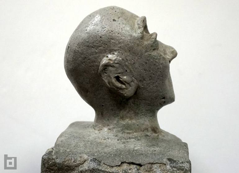 Original Portrait Sculpture by paolo castagna