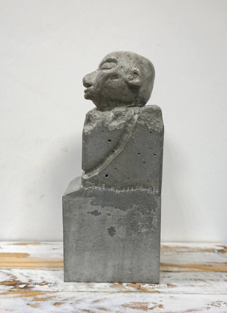 Original Portrait Sculpture by paolo castagna